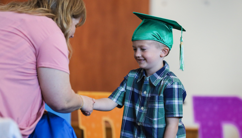 Pre-school graduates