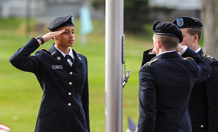 SRU you host events in honor of Veteran's Day on November 11th