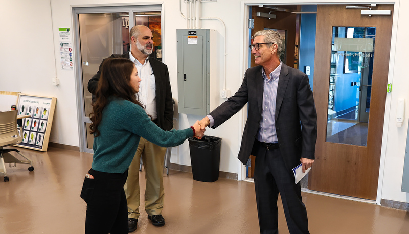 Dan Greenstein visits SRU