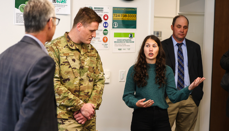 Dan Greenstein visits SRU