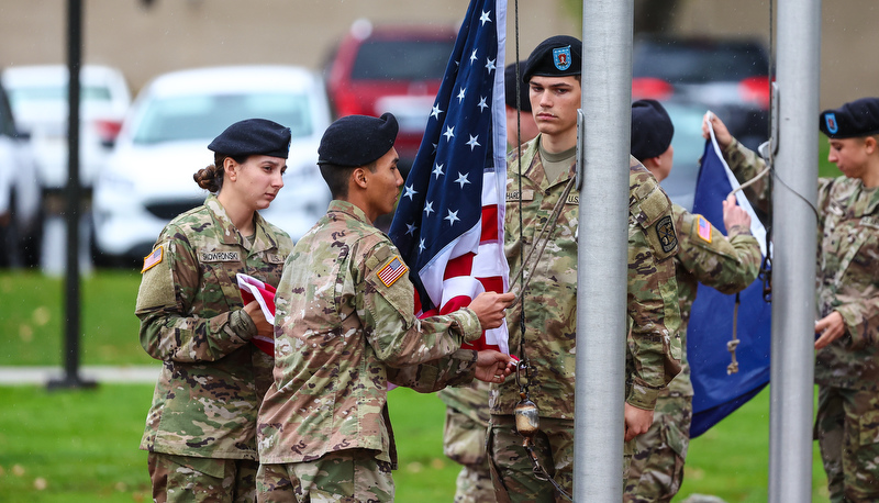 SRU celebrates Veterans Day