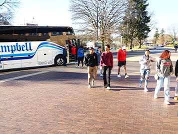 Thumbnail for SRU using on-campus visitation days to increase student diversity 