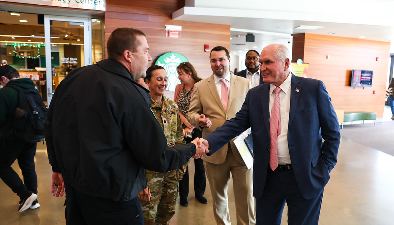 Congressman Kelly visits campus