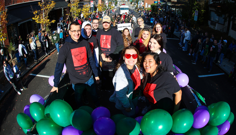 Homecoming celebrations across campus