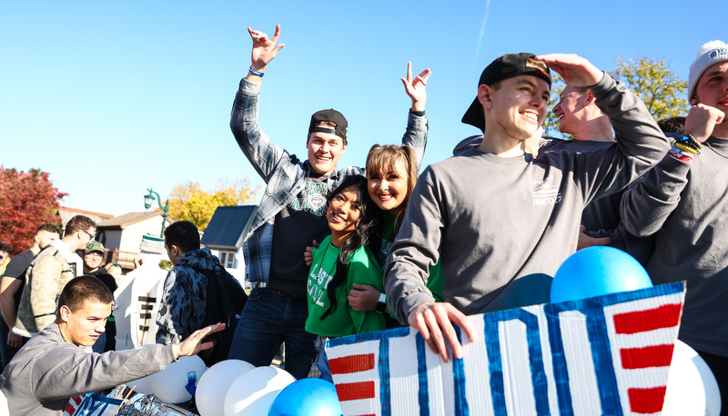 Homecoming celebrations across campus
