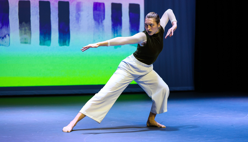 Dancers perform