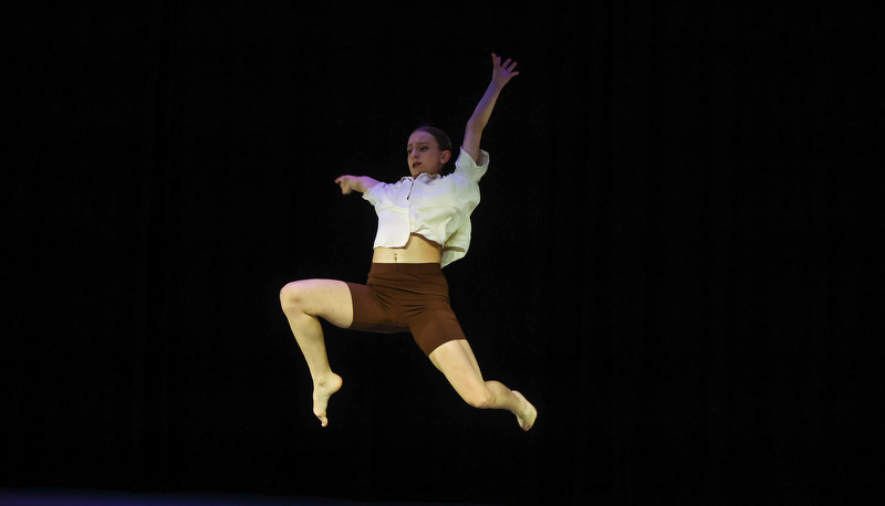Students performing dance