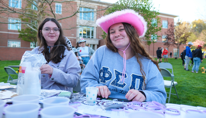 Students having fun to close out the academic year