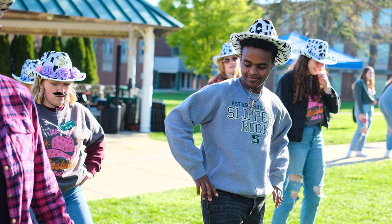 Students having fun to close out the academic year