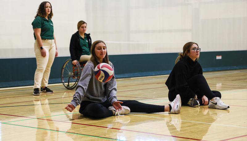 Adaptive sports day was held on Saturday