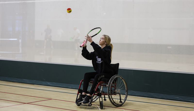 Adaptive sports day was held on Saturday