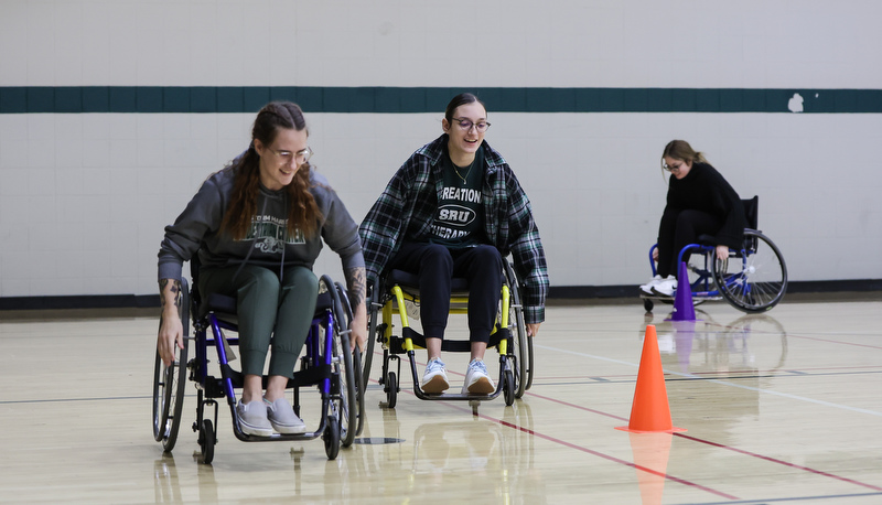 Adaptive sports day was held on Saturday