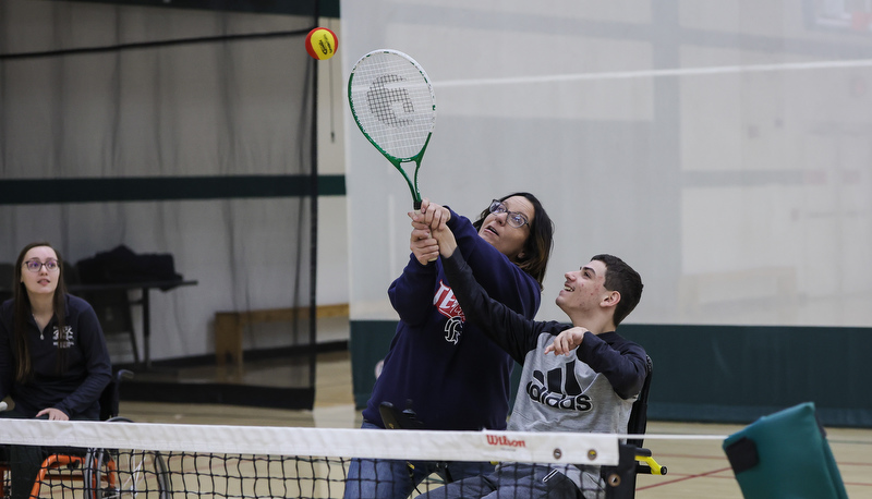 Adaptive sports day was held on Saturday