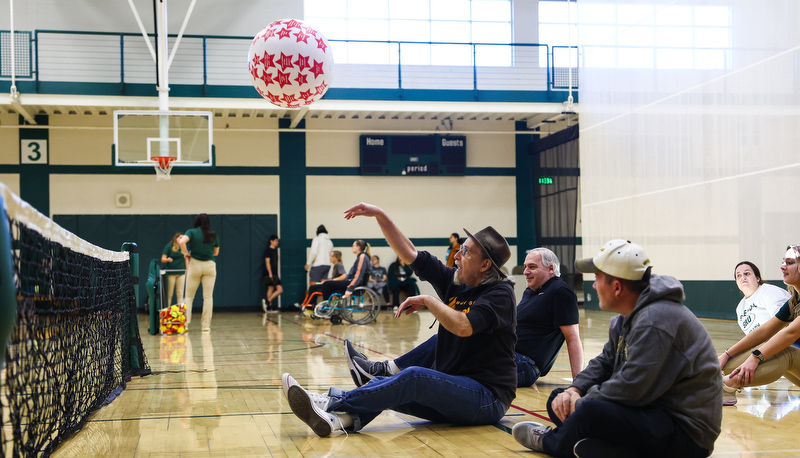 Adaptive sports day was held on Saturday