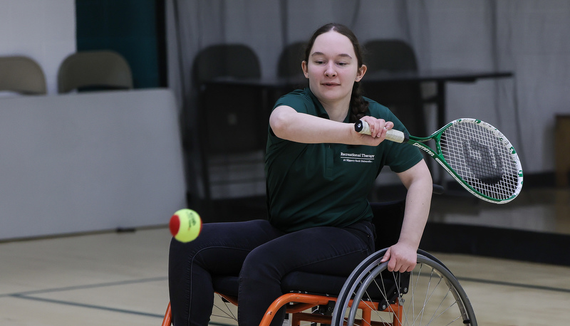 Adaptive sports day was held on Saturday