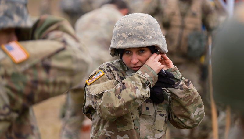 ROTC Cadets participat in the annual Artic Ranger Challenge