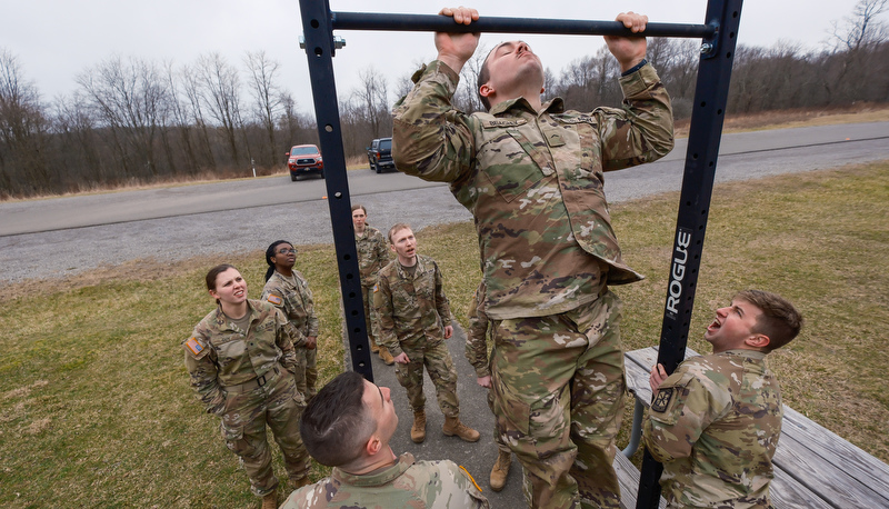 ROTC Cadets participat in the annual Artic Ranger Challenge