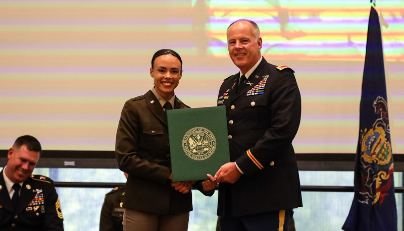 ROTC commisioning and Graduate Studies commencement