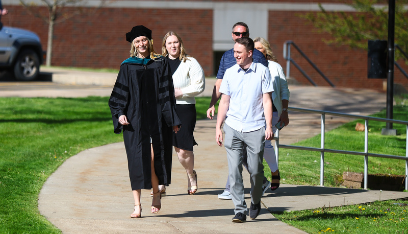 ROTC commisioning and Graduate Studies commencement