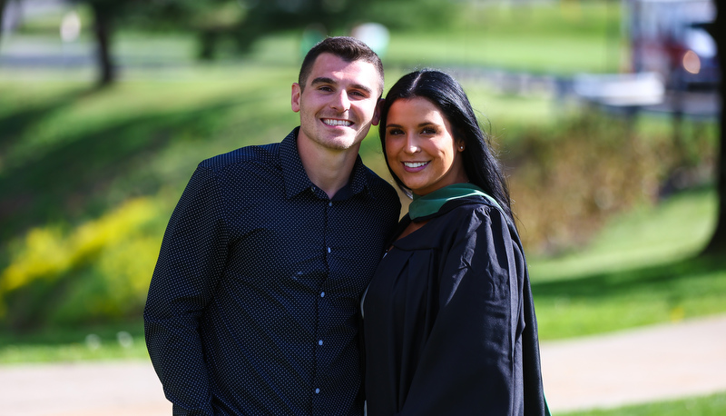 ROTC commisioning and Graduate Studies commencement