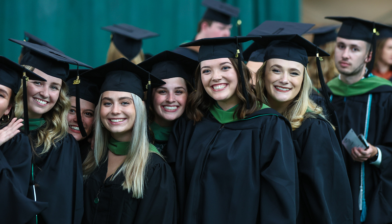 ROTC commisioning and Graduate Studies commencement