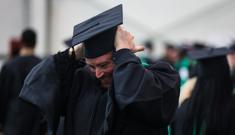 ROTC commisioning and Graduate Studies commencement