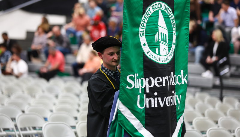 ROTC commisioning and Graduate Studies commencement