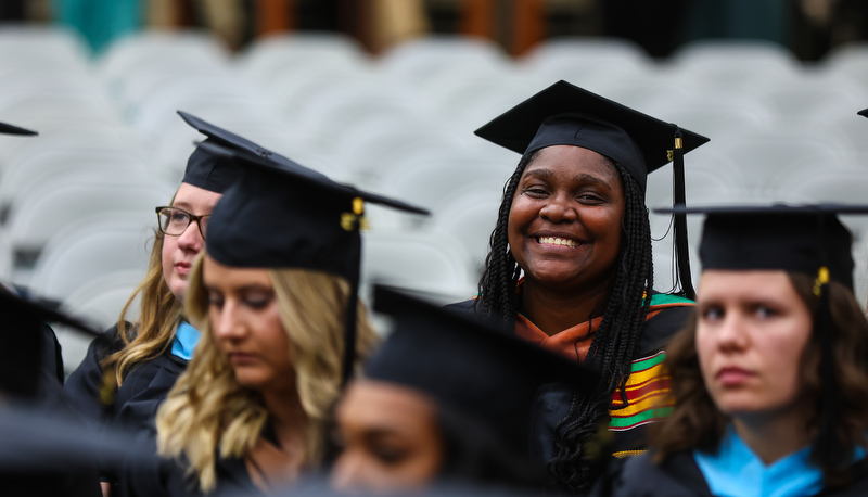 ROTC commisioning and Graduate Studies commencement