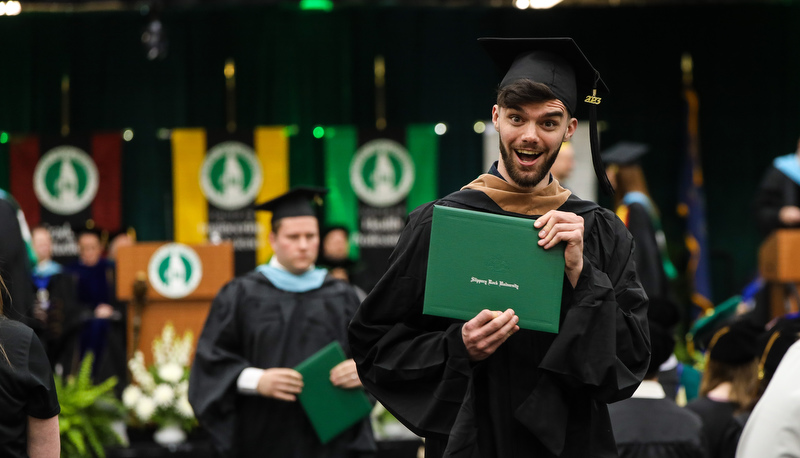 ROTC commisioning and Graduate Studies commencement