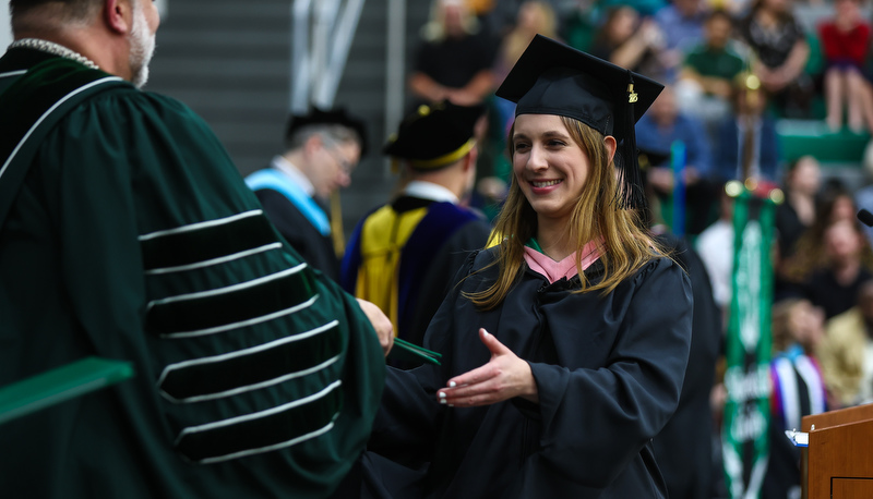 ROTC commisioning and Graduate Studies commencement