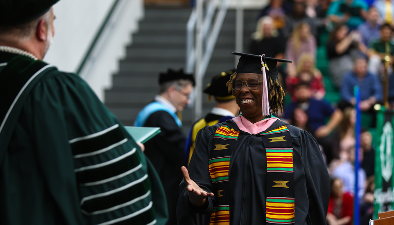 ROTC commisioning and Graduate Studies commencement