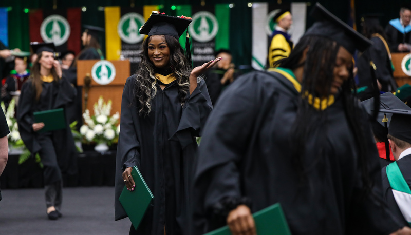 ROTC commisioning and Graduate Studies commencement