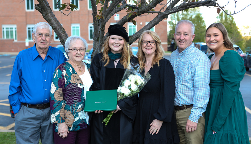 ROTC commisioning and Graduate Studies commencement