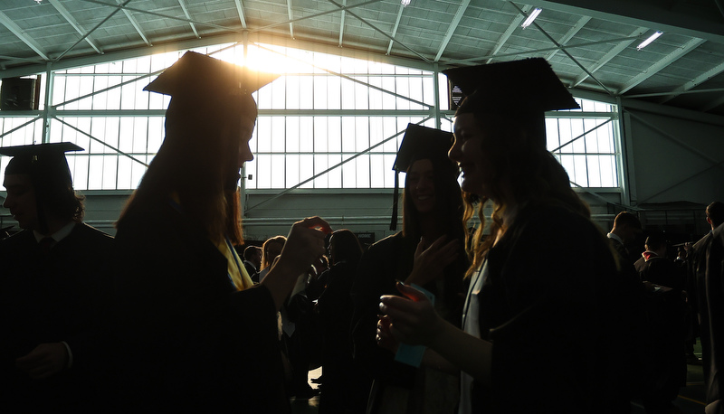 Members of the Class of 2023 graduate