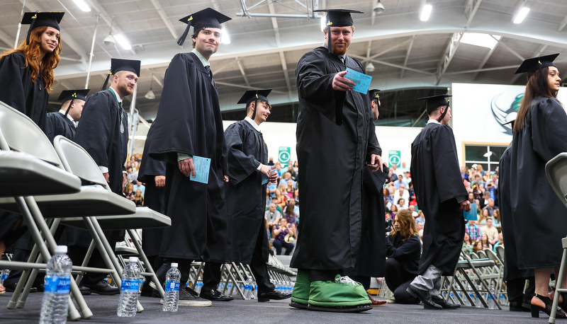 Members of the Class of 2023 graduate