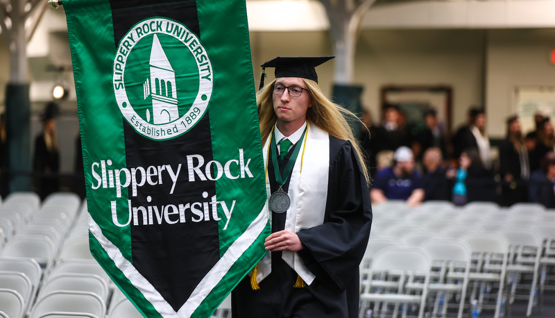 Members of the Class of 2023 graduate