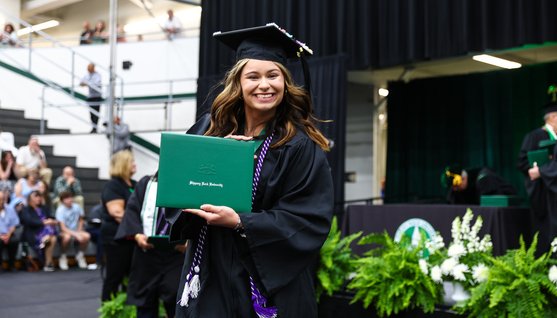 Members of the Class of 2023 graduate