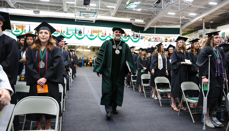 Members of the Class of 2023 graduate