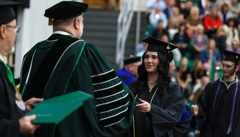 Members of the Class of 2023 graduate