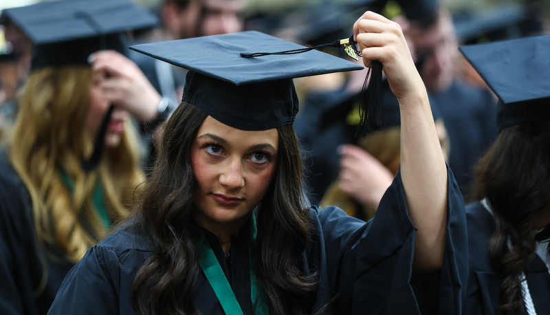 Members of the Class of 2023 graduate