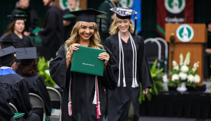 Members of the Class of 2023 graduate