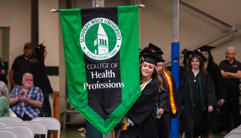 Graduation on campus for the class of 2024
