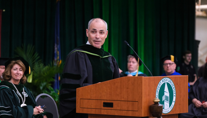 Graduation on campus for the class of 2024
