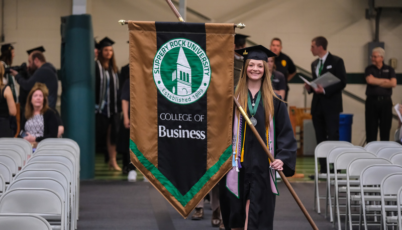 Graduation on campus for the class of 2024