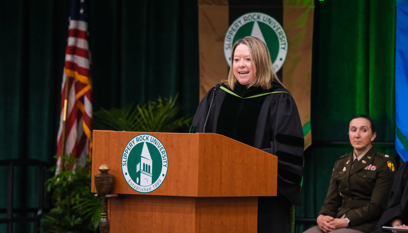Graduation on campus for the class of 2024