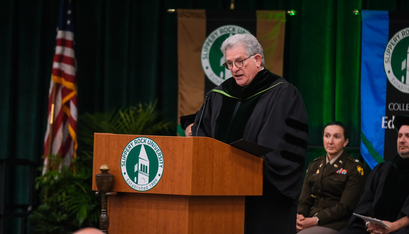 Graduation on campus for the class of 2024
