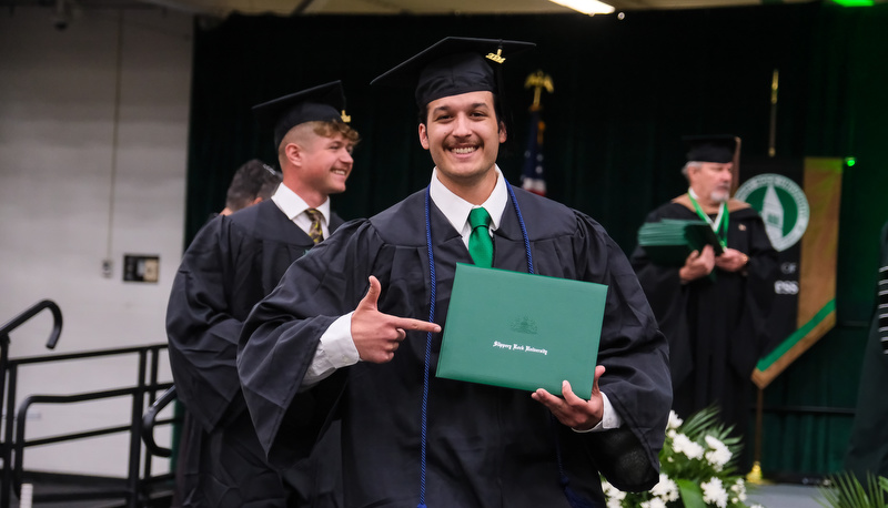 Graduation on campus for the class of 2024