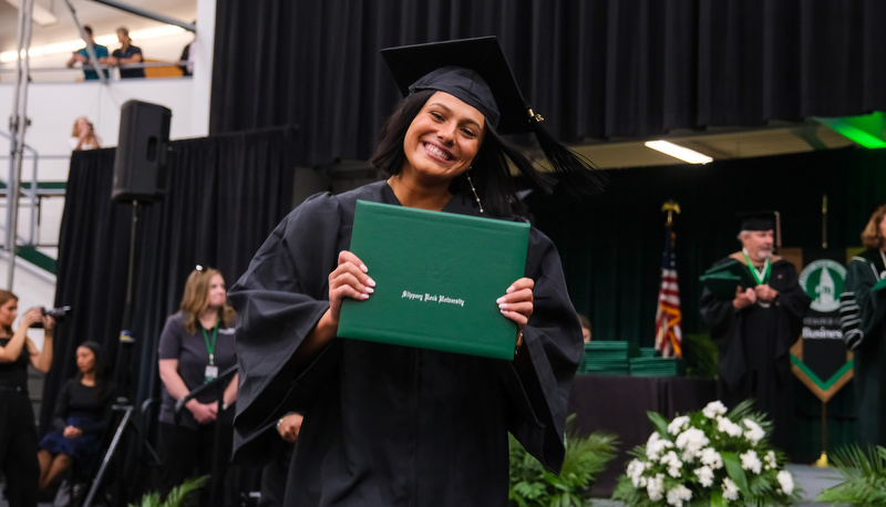 Graduation on campus for the class of 2024