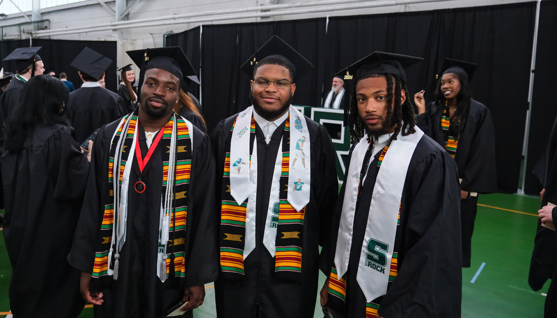 Graduation on campus for the class of 2024