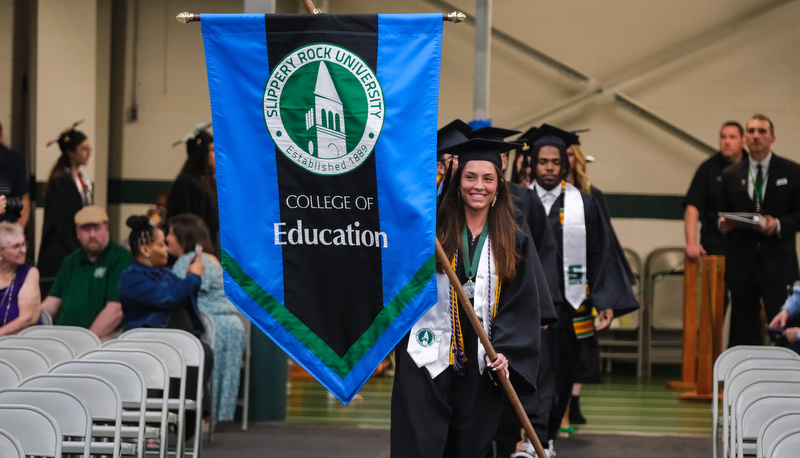Graduation on campus for the class of 2024